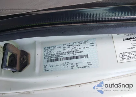 2008 Ford E-150 Commercial/Recreational z USA, uszkodzony, nr VIN 1FTNE14W78DB35556